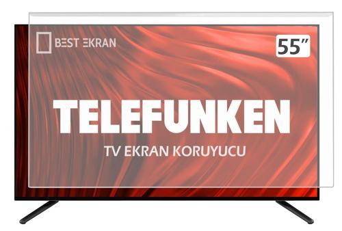 Telefunken 55TU9090UA TV EKRAN KORUYUCU - Telefunken 55" inç 140 Ekran Koruyucu Android smart Led