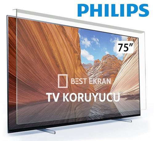 Philips 75PUS7800 TV EKRAN KORUYUCU - Philips 75" inç 190 Ekran QLED Koruyucu
