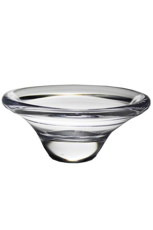 El İmalatı Kristal Oval Kalın Kase 1 Adet 16992