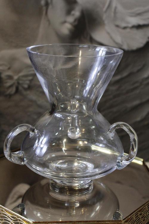 Denizlicam El İmalatı Kristal Dekor Bombeli Vazo 1 Adet 1027883 23846