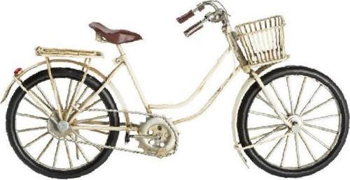 Metal Bisiklet Sepetli Dekoratif Hediyelik