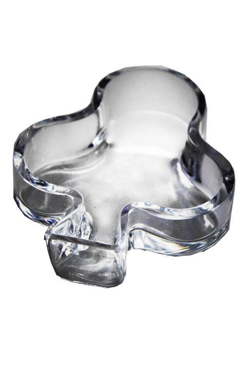 El İmalatı İskambil Sinek Model Kristal Kase 1 Adet 16655