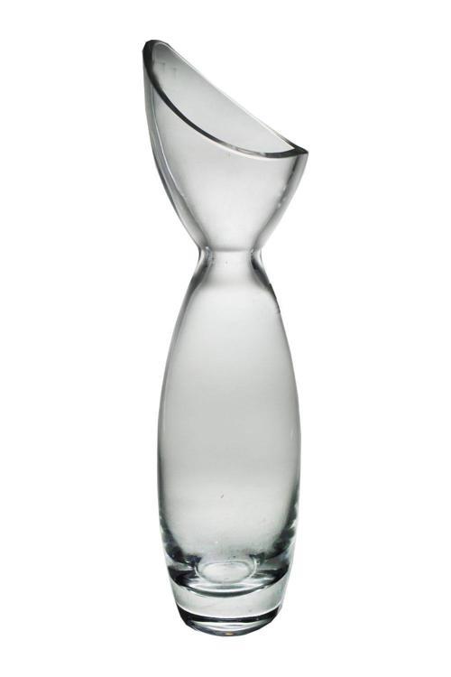 El İmalatı Kristal Ay Agızlı Vazo 20614