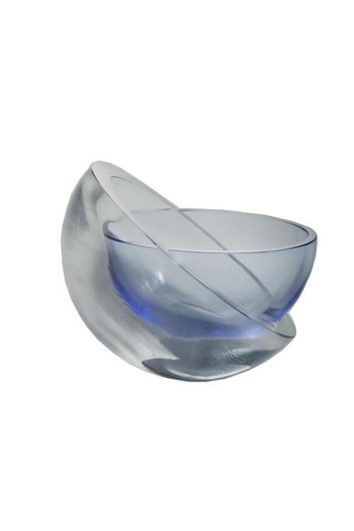 El İmalatı Kristal 2 Parça Ağır Kase 1 Adet 90874