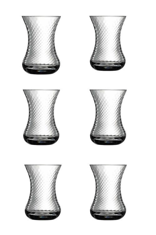 42781 İnce Belli Optikli 6'lı Çay Bardağı