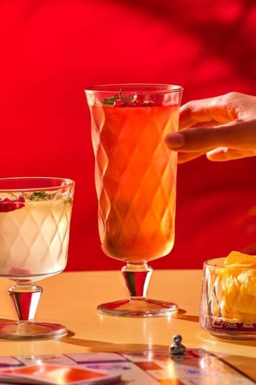 440492 Leafy Kokteyl Kadehi 445cc 4 Lü