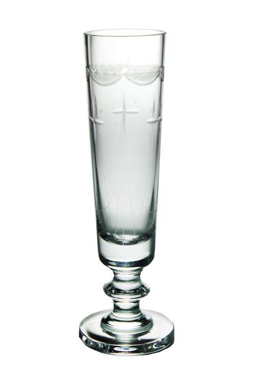 El İmalatı Dekorlu Kristal Şampanya Kadehi 1 Adet 11285