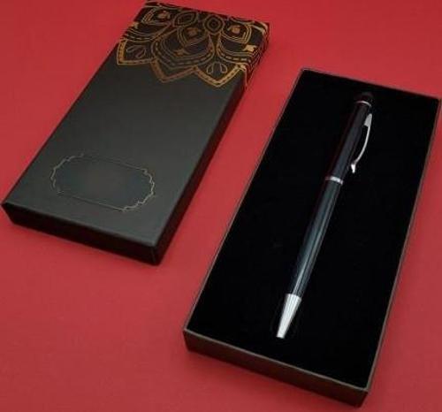 Siyah Tükenmez Kalem Dekoratif Hediyelik