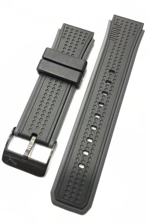 PU102911004 Siyah Renk Orijinal Silikon Saat Kordonu Kayışı