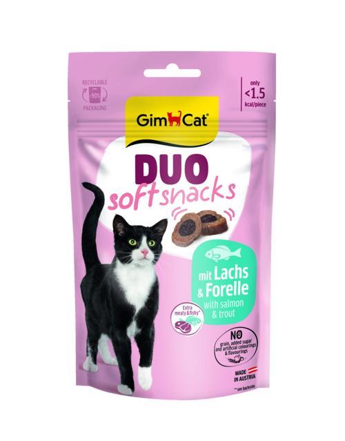 Duo Soft Snacks with Salmon & Trout Kedi Ödülü 50 Gr