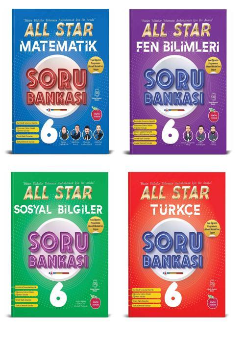 Newton Yayınları 6. Sınıf Tüm Dersler All Star Soru Bankası Seti Yeni Maarif