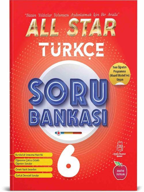 Newton Yayınları 6. Sınıf All Star Türkçe Soru Bankası Yeni Maarif