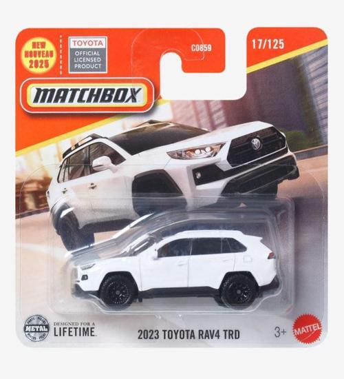 - 2023 Toyota RAV4 TRD - Beyaz (1/64) 2025 Case