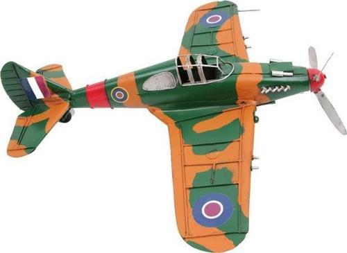 Metal Uçak Dekoratif Hediyelik