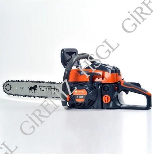 Ağaç Kesim YOKATTA CS59 PRO Series Benzinli Motorlu Testere 56.3cc 2.8kW (3.80HP) Güçlü Ağaç Motoru Profesyonel Kes