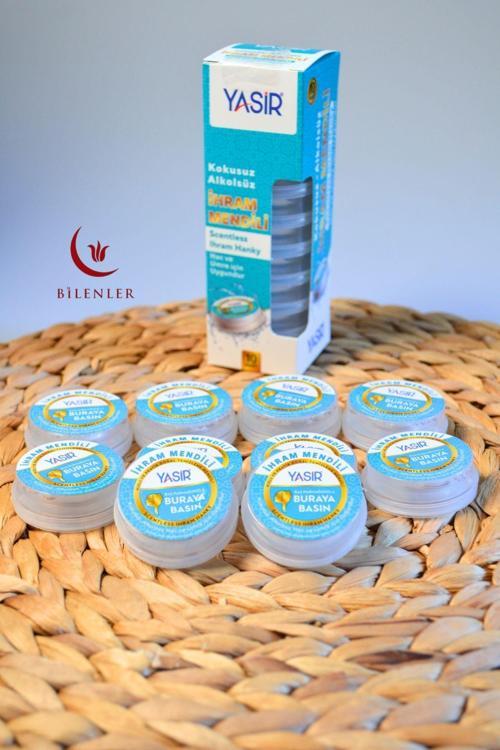 10'lu İhram Mendili Seti – Tek Kullanımlık, Alkolsüz ve Kokusuz, Pratik Basmalı Sistem