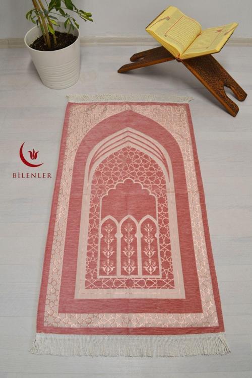 Mihrap Desenli Astarlı Lüks Seccade