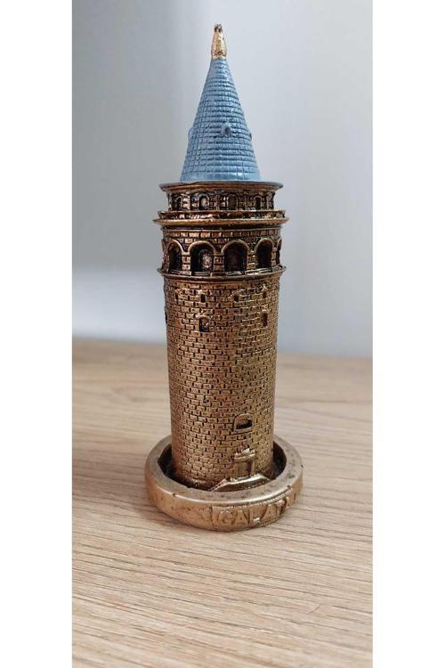 Galata Kulesi Altın 14 Cm