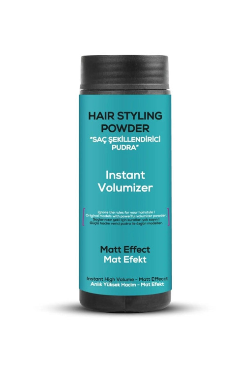 Saç Şekillendirici Pudra Toz Wax Matt Effect + Şekil Tarağı + Saç Sprey 3'lü Set