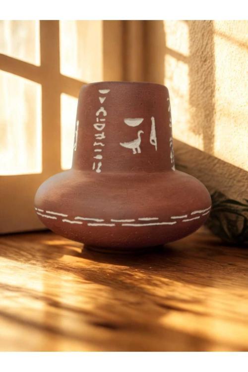 Taş Dökme El Oyma Antik Eserler Seti Dc Vazo Antik Mısır Kadim Sümer Geleneksel Afrika Medeniyetleri