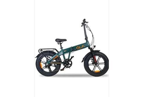 Efd3 Gizli Bataryalı Katlanabilir Elektrikli Bisiklet 20”YEŞİL