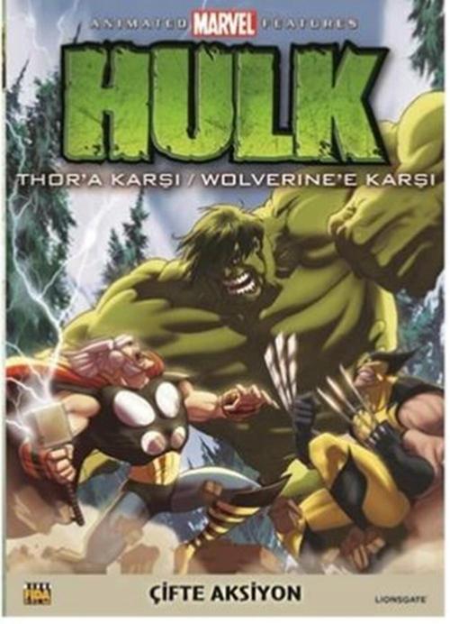 Hulk Thor'a Karşı / Hulk Wolverine'e Karşı - Hulk vs. Thor / Hulk vs. Wolverine ( Türkçe Dublaj ) ( Ambalajında - Sıfır ) DVD