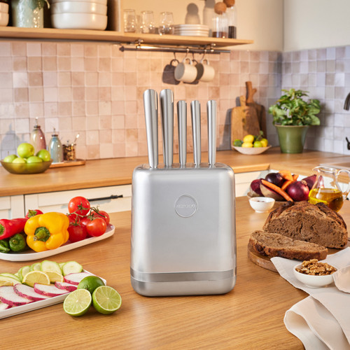 Retroway 6 Parça Bıçak Seti Silver