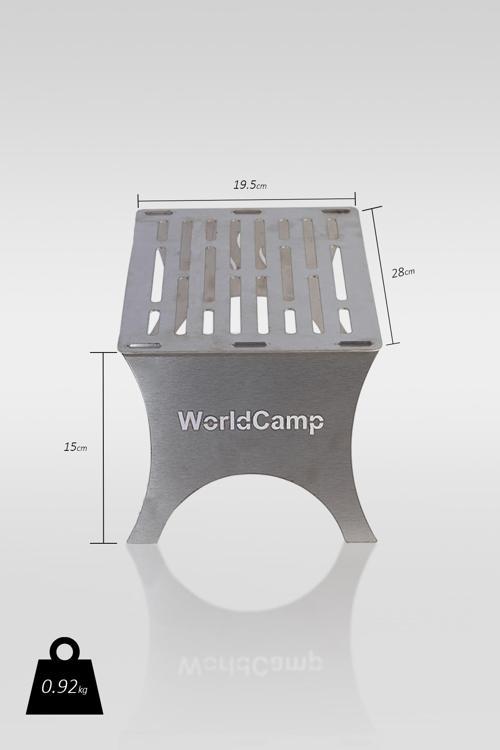 Portatif Ateş Üstü Çelik Ayaklı Izgara