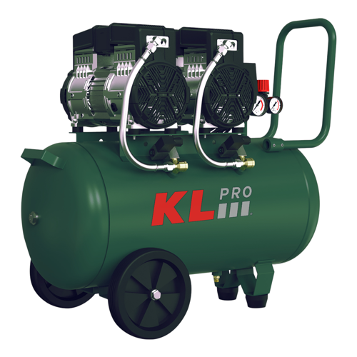 KLK50S2H 8 Bar 50 Litre 4Hp Sessiz ve Yağsız Hava Kompresörü