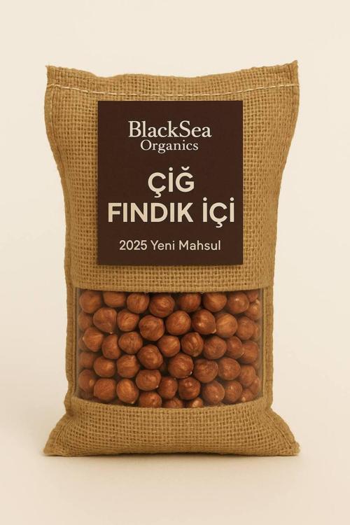 Çiğ Fındık İçi – 2025 Yeni Mahsul, Katkısız Doğal (500 Gr)