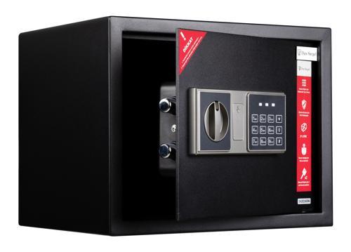 Çelik Elektronik Şifreli Ve 2 Anahtarlı Para Değerli Eşya Ofis Ev Otel Kasası - 30DSB