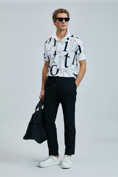 Slim Fit Normal Bel Düz Paça Chino Erkek Pantolon 111190336 SİYAH