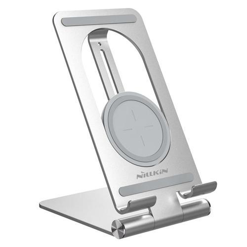 NKT01 PowerHold Tablet 15W Wireless Şarj Cihazı Masaüstü Tablet Tutucu Stand