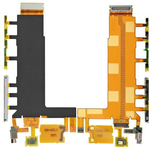 Teknonet Sony Xperia Z3 Uyumlu Power + Ses Flex NT-10817