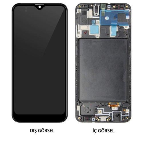 Samsung Galaxy A20 Uyumlu Hk Lcd+Dokunmatik+Çıtalı NT-110210
