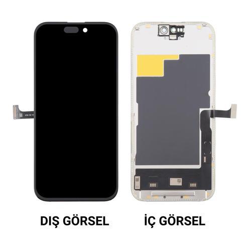 Apple iPhone 15 Pro Uyumlu GX Oled Lcd+Dokunmatik+Çıtalı NT-110190