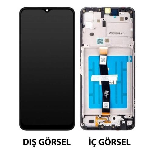 Samsung Galaxy A22 5G Uyumlu Hk Lcd+Dokunmatik+Çıtalı NT-108164