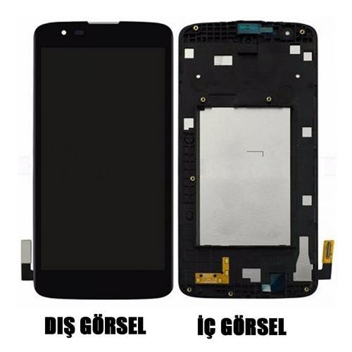 Teknonet LG K8 (K350) Uyumlu AA Kalite Lcd+Dokunmatik+Çıtalı VR-15487