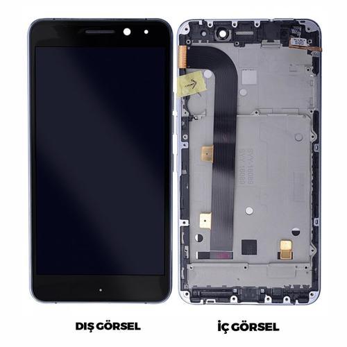 Teknonet General Mobile GM5 Plus Uyumlu Org Lcd+Dokunmatik+Çıtalı VR-9634