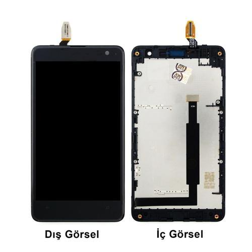 Teknonet Nokia Lumia 625 Uyumlu AA Kalite Lcd+Dokunmatik+Çıtalı VR-4844