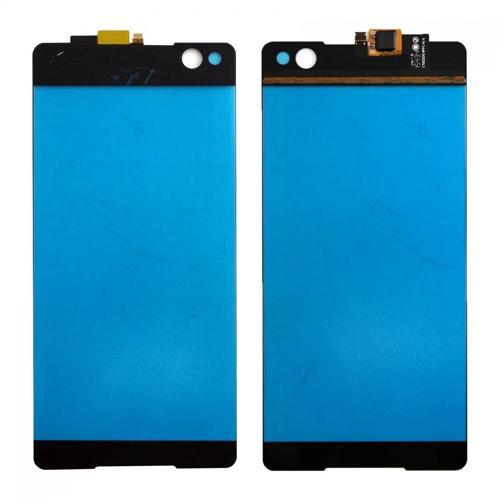 Teknonet Sony Xperia C5 Ultra Uyumlu Dokunmatik Lens + Oca + Polarize + Çerçeve VR-2829