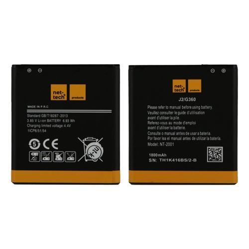 Teknonet Samsung Galaxy J200 J2 Uyumlu Nettech 1800 MAh Batarya NT-32410