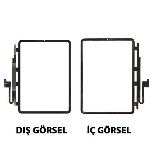 Teknonet Apple iPad Pro 11 inç Uyumlu Dokunmatik Lens + Oca + Polarize + Çerçeve NT-101770