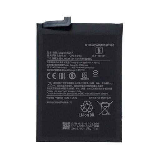 Teknonet Xiaomi Poco X3 Uyumlu Nettech BN57 5170 mAh Batarya NT-109570