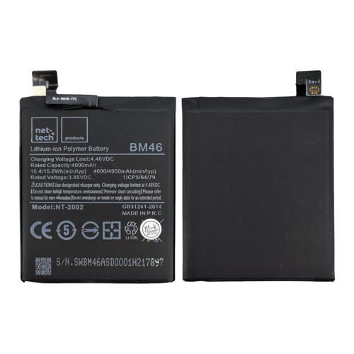 Teknonet Xiaomi Redmi Note 3 Uyumlu Nettech BM46 4000 MAh Batarya NT-82581