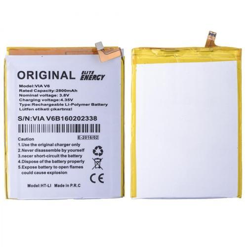 Via V6 Uyumlu V6B160202338 2800 MAh Batarya NT-17742