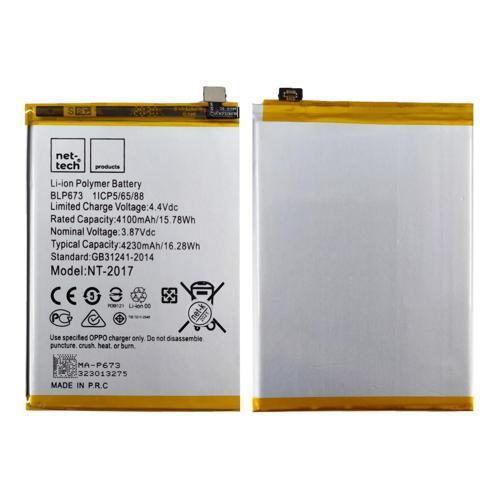 Teknonet Oppo A5s Uyumlu Nettech 4100 mAh Batarya NT-82540
