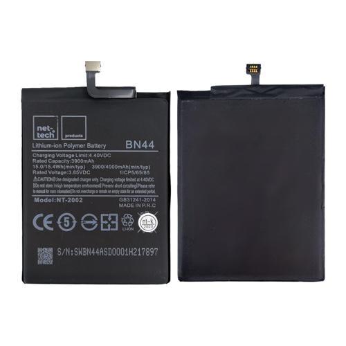Teknonet Xiaomi Redmi Note 5 Plus Uyumlu Nettech BN44 3900 MAh Batarya NT-82577