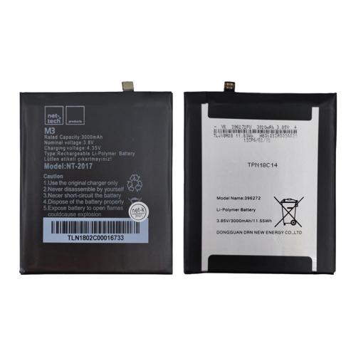 Teknonet Casper Via M3 Uyumlu Nettech 3000 MAh Batarya NT-85723