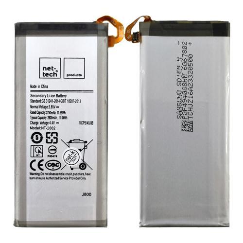 Teknonet Samsung Galaxy J800 J8 Uyumlu Nettech 2800 MAh Batarya NT-85736